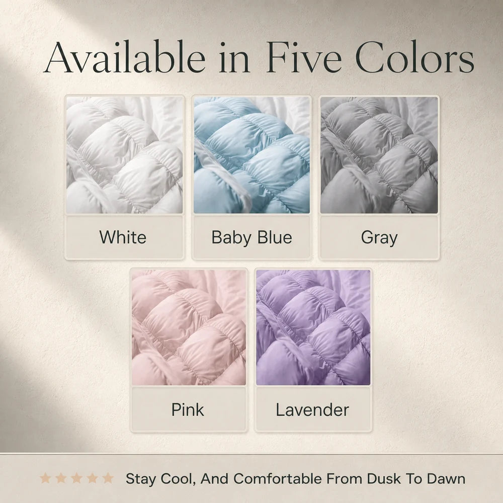 Cool-Touch Synthetic Fiber Pillow