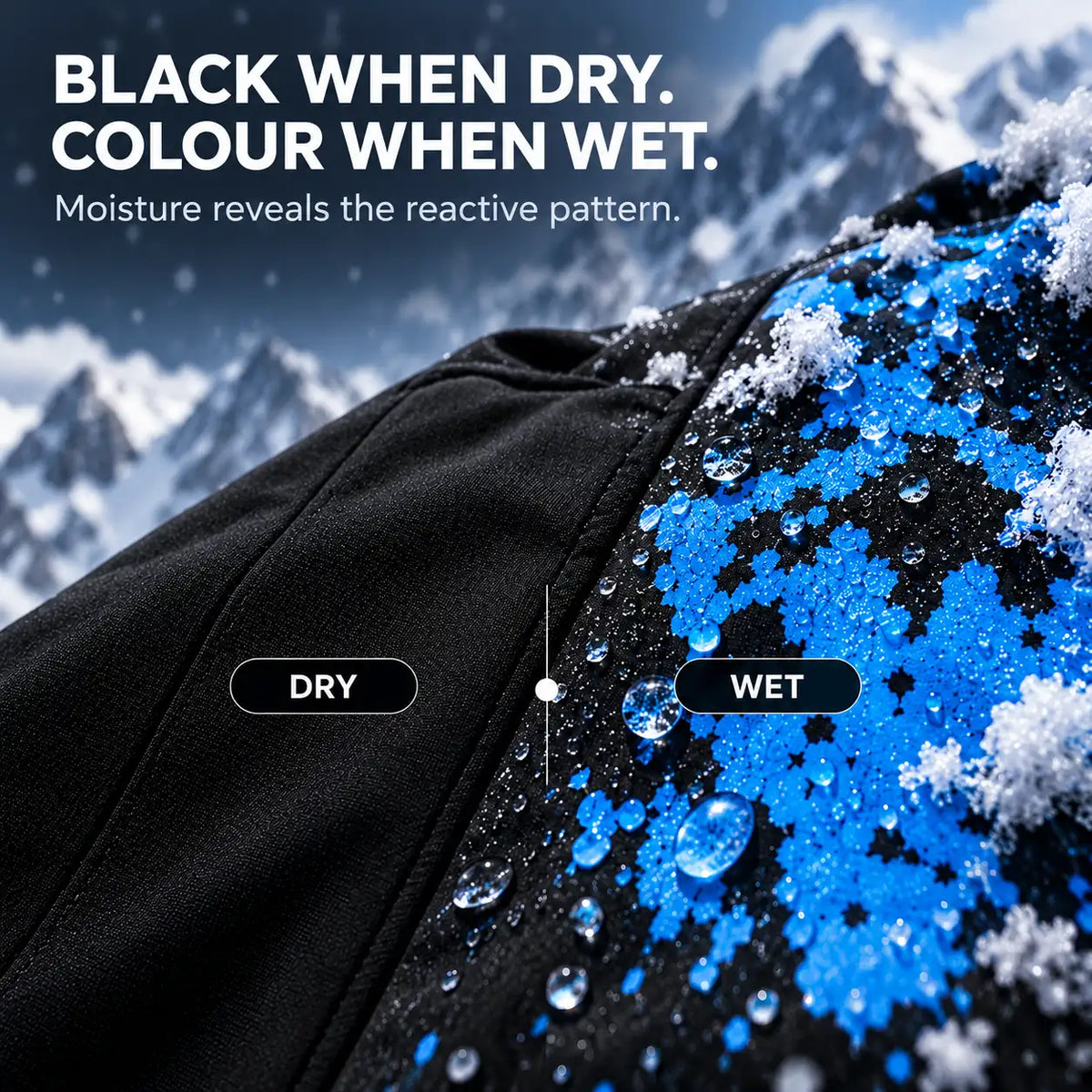 Color-Changing Hooded Outdoor Jacket