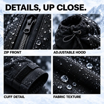 Color-Changing Hooded Outdoor Jacket