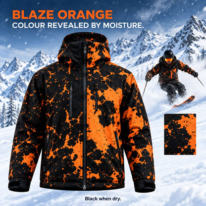 Color-Changing Hooded Outdoor Jacket