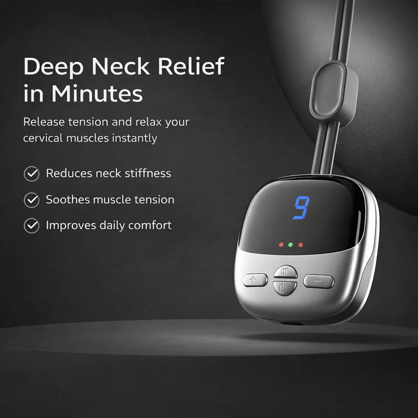Portable Rechargeable Neck Pulse Massager