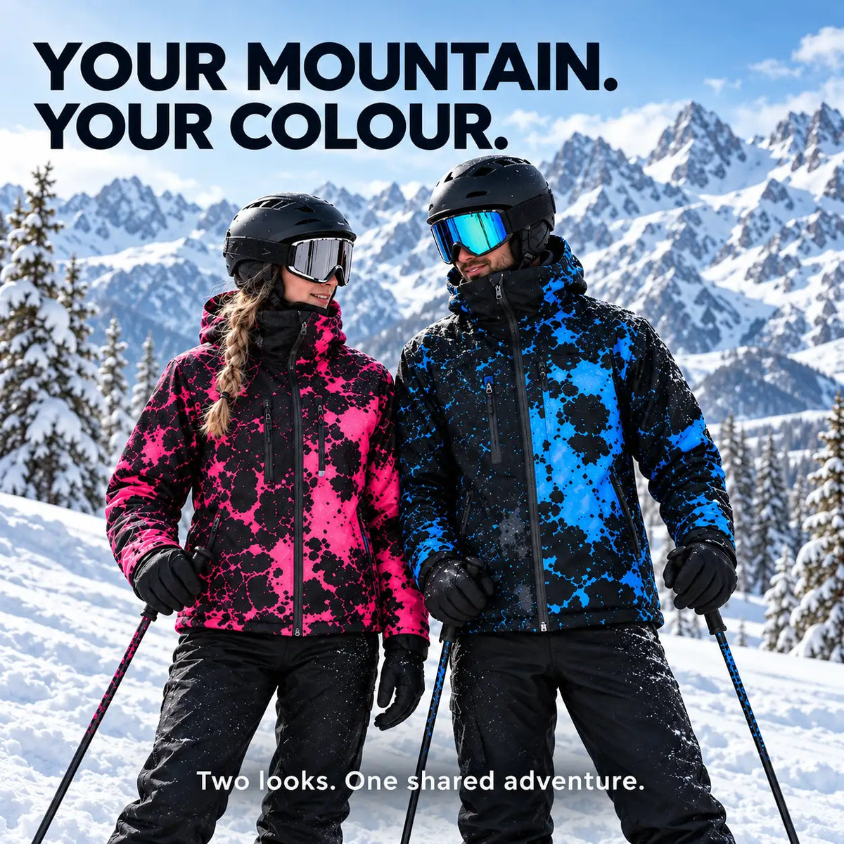 Color-Changing Hooded Outdoor Jacket