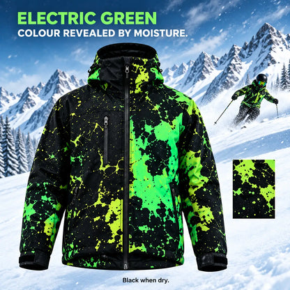 Color-Changing Hooded Outdoor Jacket