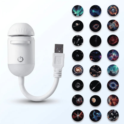 Starry Night Galaxy Projector Lamp