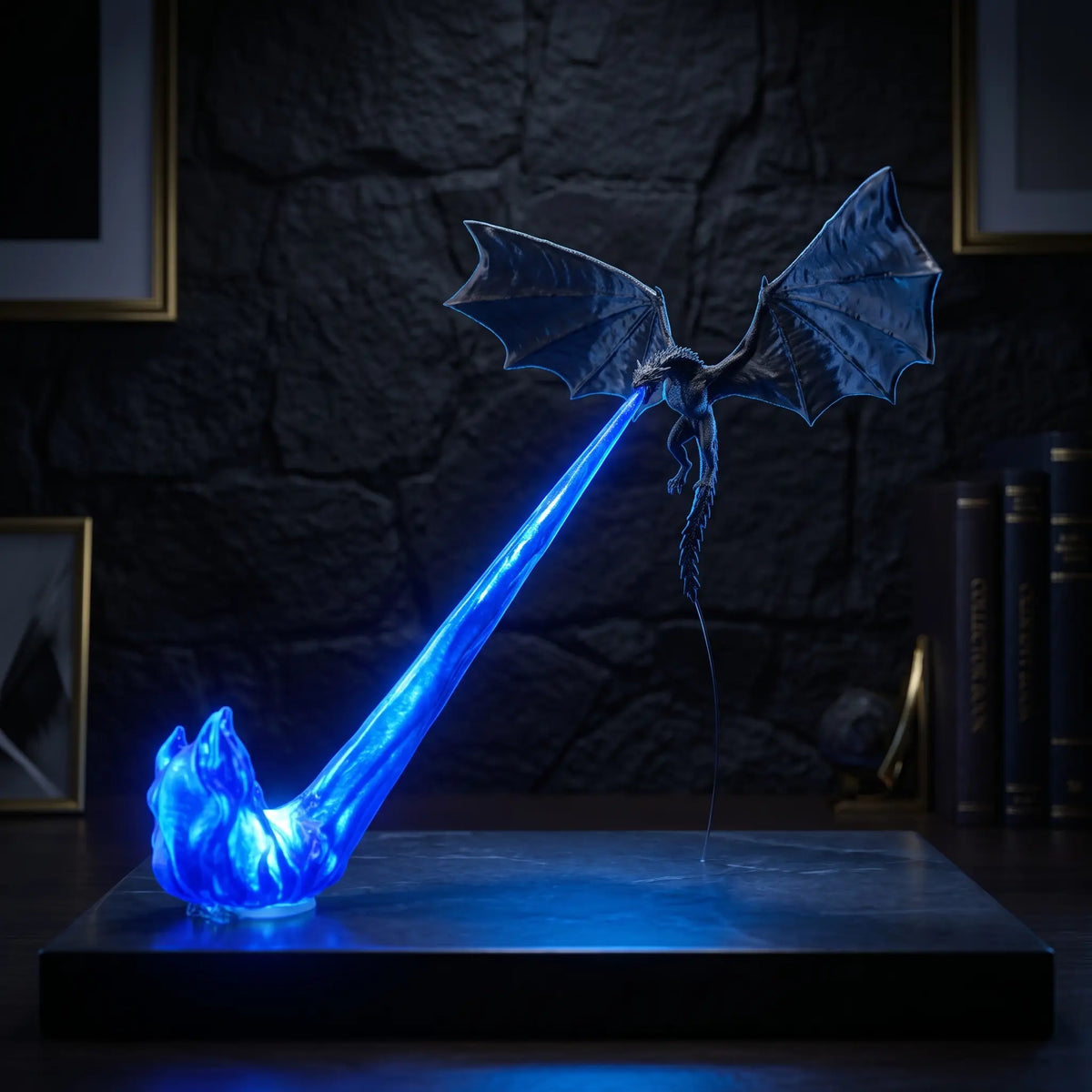 3D Printed Dragon Decor Light