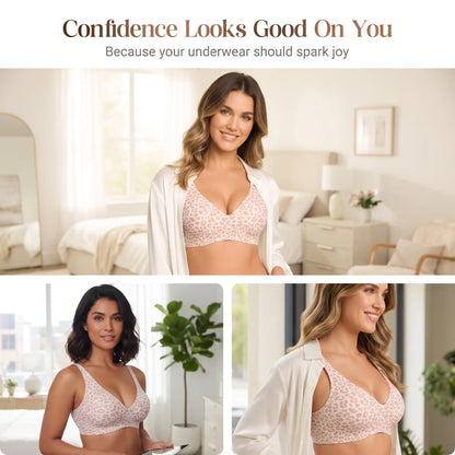 Seamless Wire-Free Push Up Bra