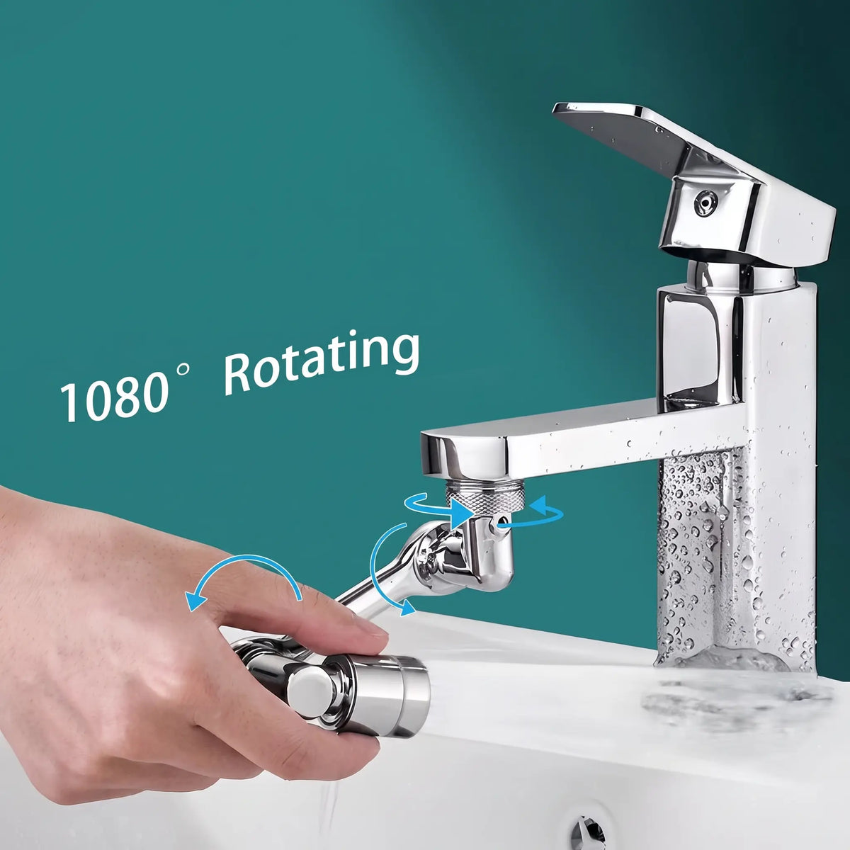 Universal 1080° Rotating Faucet Extender