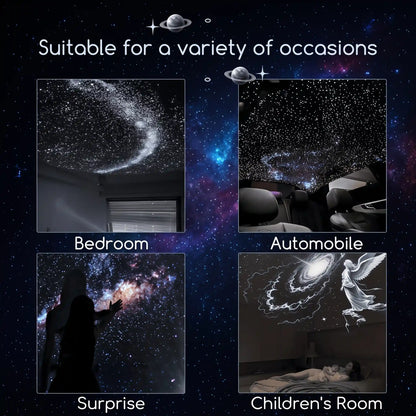 Starry Night Galaxy Projector Lamp