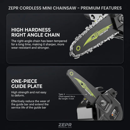 4-Inch Mini Electric Chain Saw