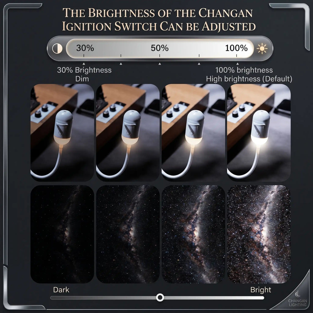 Starry Night Galaxy Projector Lamp