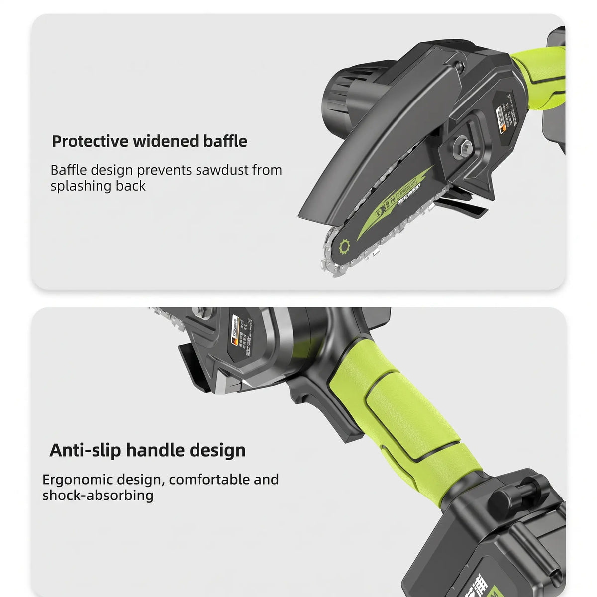 4-Inch Mini Electric Chain Saw