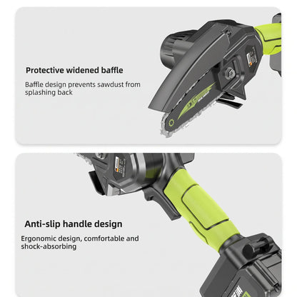 4-Inch Mini Electric Chain Saw