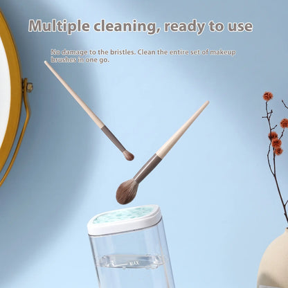 Automatic Makeup Brush Cleaner