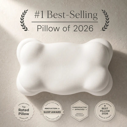 Cloud-Shaped Memory Foam Pillow