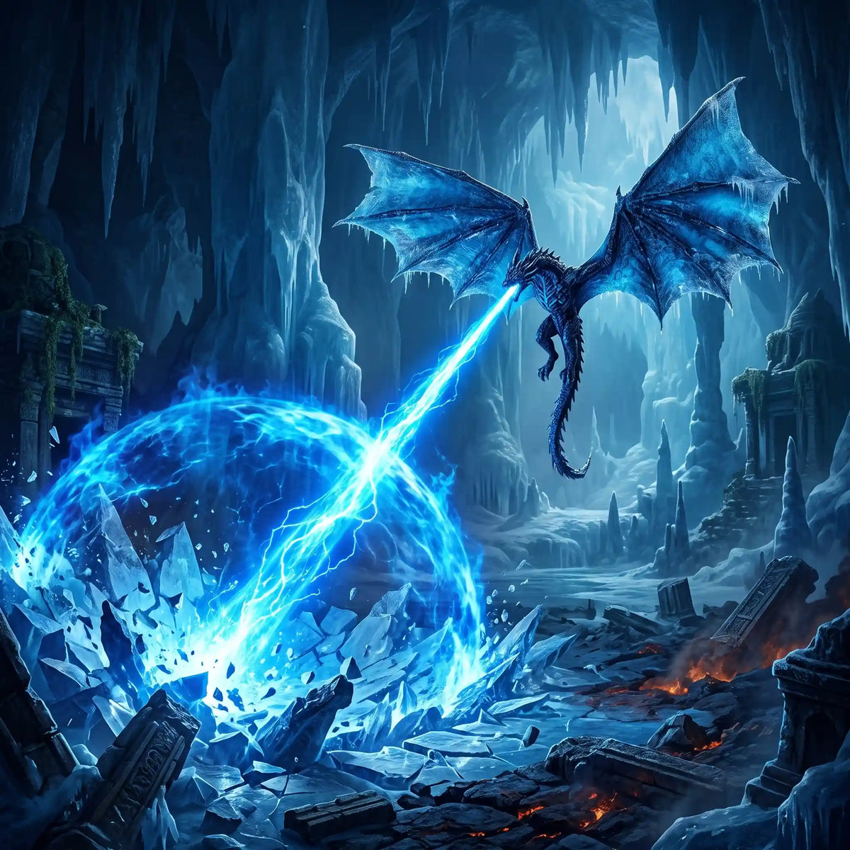 3D Printed Dragon Decor Light