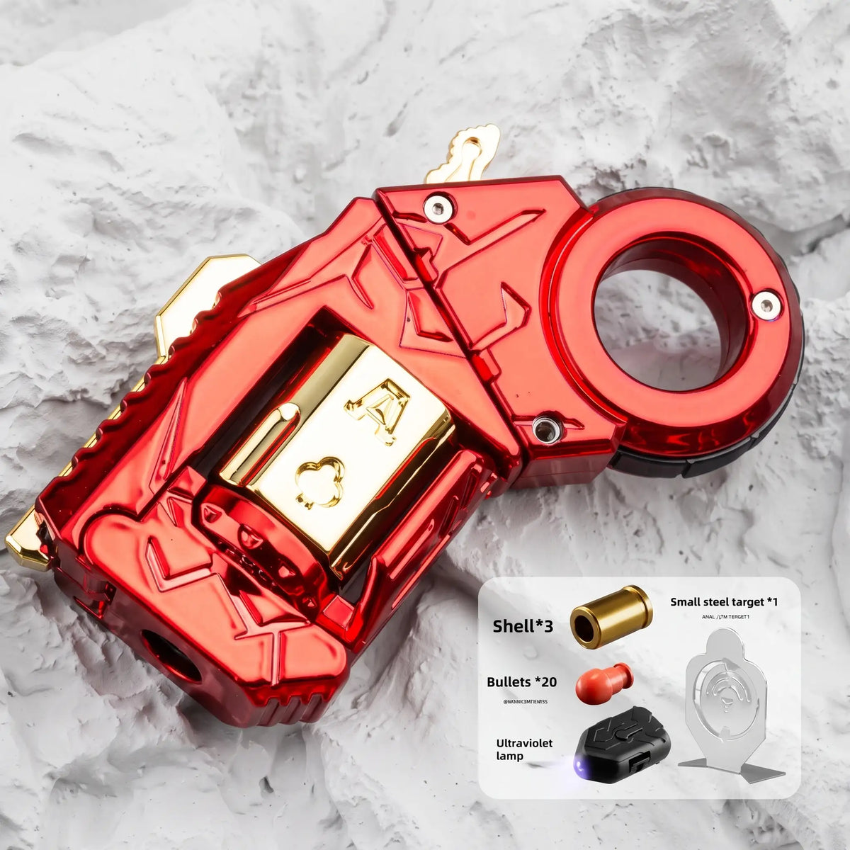 The Coolest Metal Desk Toy Gun