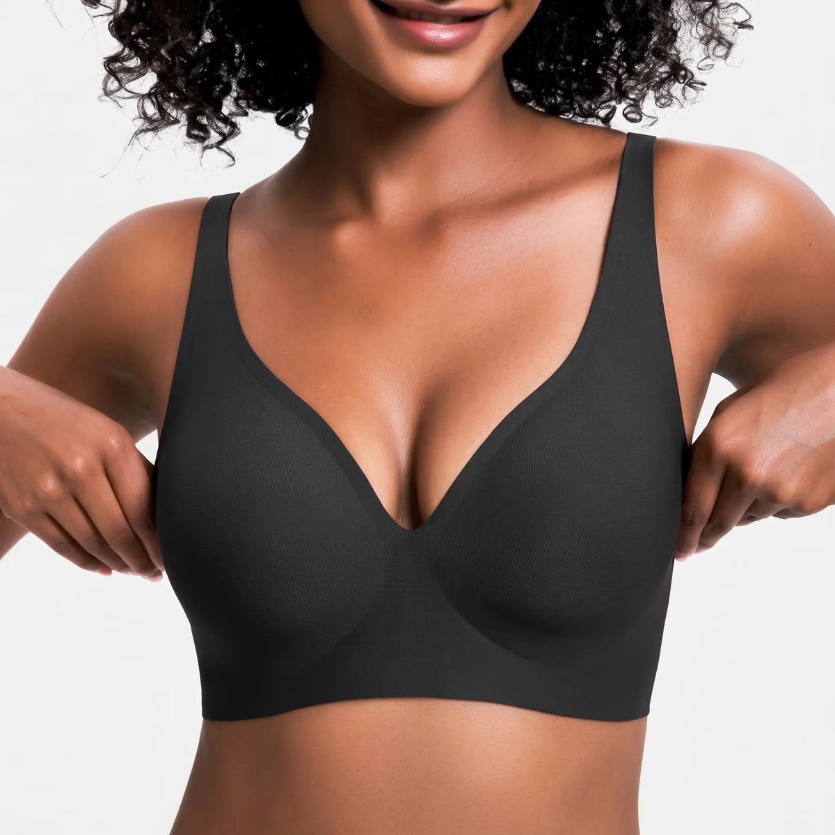 Seamless Wire-Free Push Up Bra
