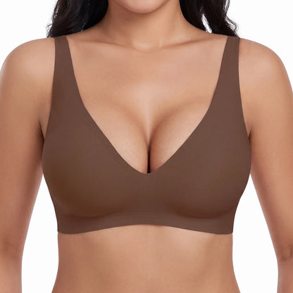 Seamless Wire-Free Push Up Bra