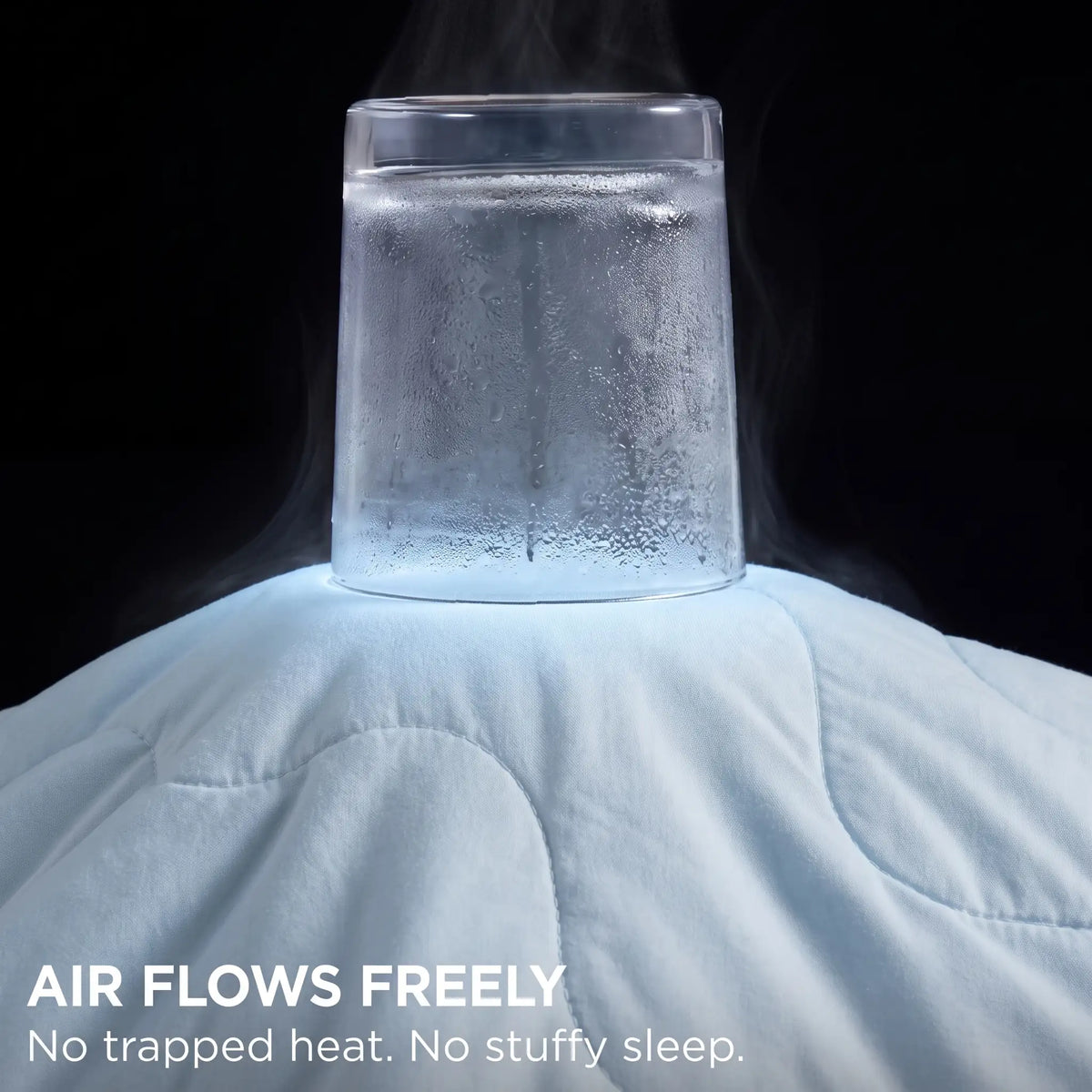 Cool-Feel Machine-Washable Summer Quilt