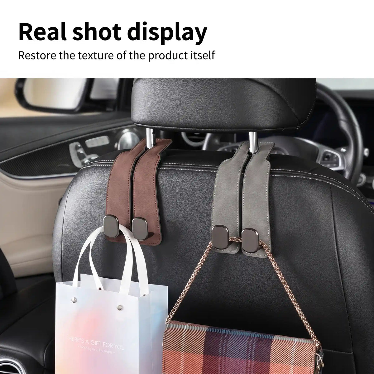Car Seat Back Double Hook
