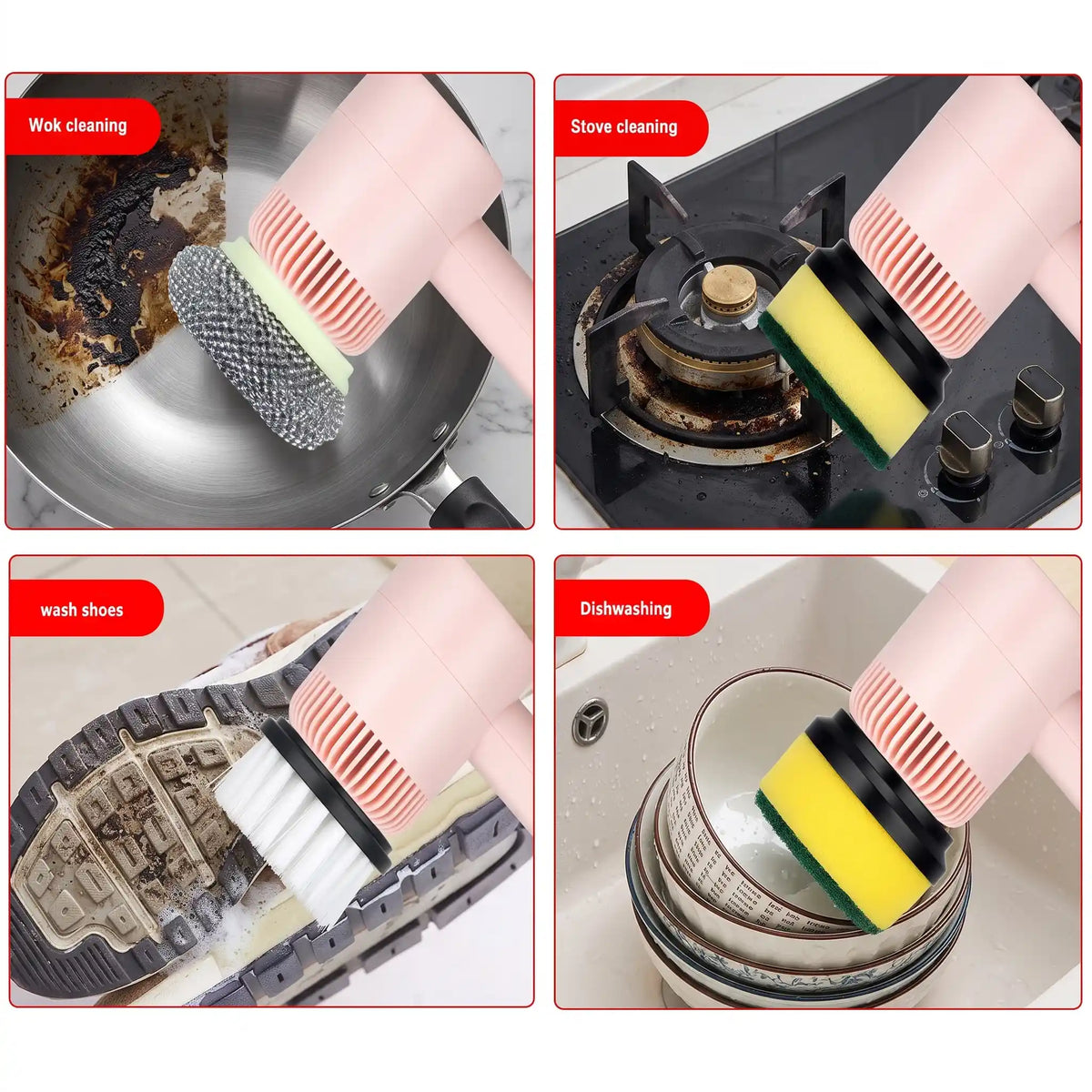 Rechargeable Electric Cleaning Brush