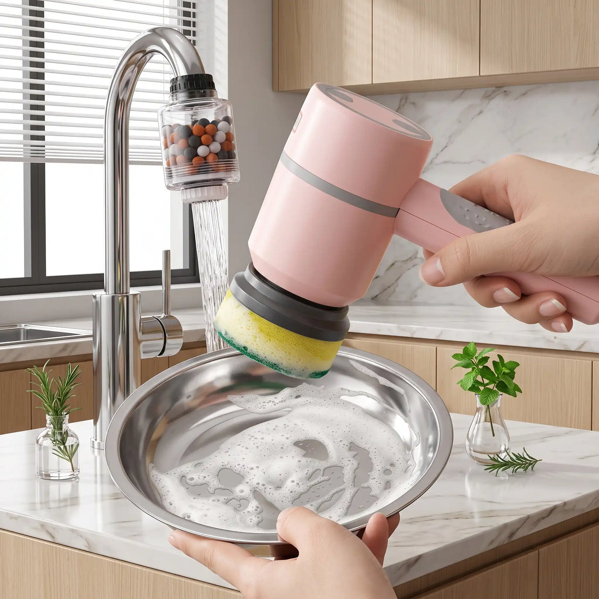 Rechargeable Electric Cleaning Brush