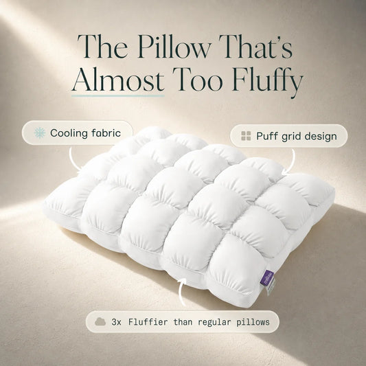 Cool-Touch Synthetic Fiber Pillow