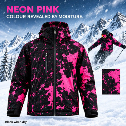Color-Changing Hooded Outdoor Jacket