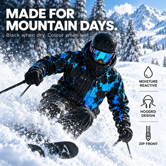 Color-Changing Hooded Outdoor Jacket