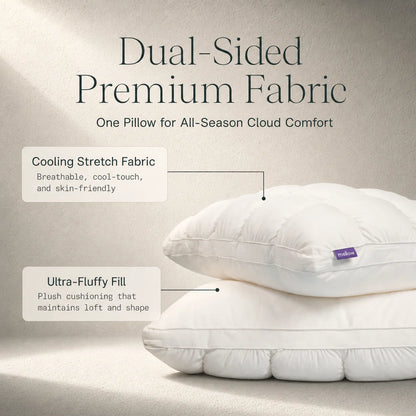 Cool-Touch Synthetic Fiber Pillow