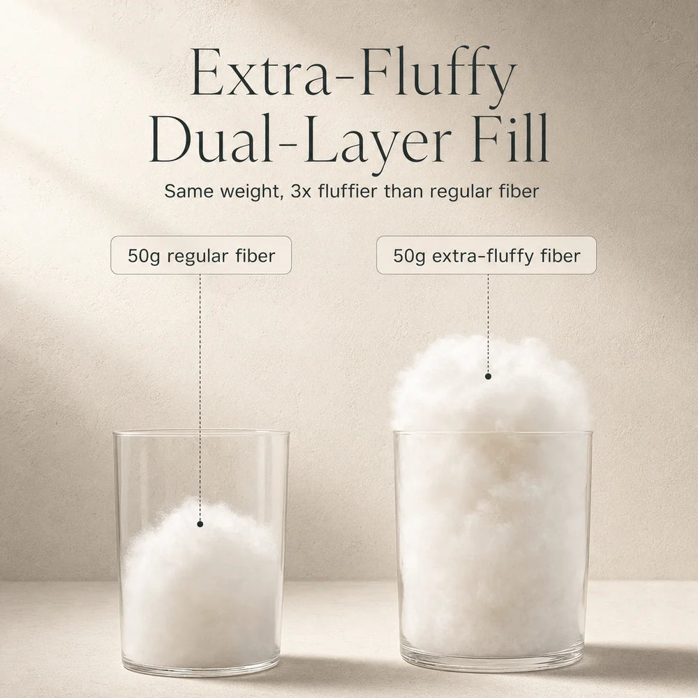 Cool-Touch Synthetic Fiber Pillow