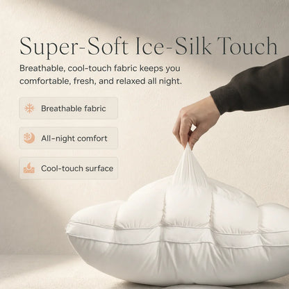 Cool-Touch Synthetic Fiber Pillow